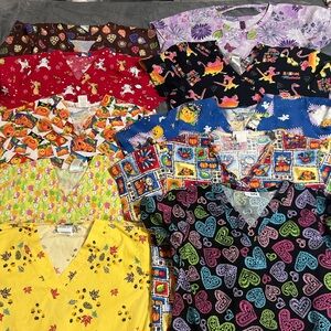 Assorted Women’s Scrub Tops